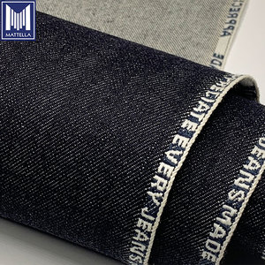 Tissu en denim indigo japonais 100 % coton 14,1 oz personnalisé, bordure Dobby, style Slub, <span class=keywords><strong>jean</strong></span> <span class=keywords><strong>Wrangler</strong></span>, fil tissé, pour garçons et filles - Product Image 6