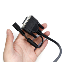 Cable de Diagnóstico OBD Launch X431 Tipo Antiguo de 2 Filas, Herramienta de Diagnóstico de Vehículos Launch X431 PRO, Escáner OBD2, Adaptador de Comunicación ECU