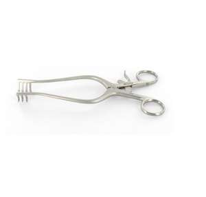 Weitlaner Retractors 20cm 3x4 Dientes Instrumentos quirúrgicos afilados Acero inoxidable Alemán Alta calidad Pakistán Mahersi - Product Image 2