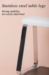 Supporto Professionale per Pedicure con Vassoio Porta Attrezzi, Poggiapiedi Portatile Regolabile per Salone e Spa - Product Image 3
