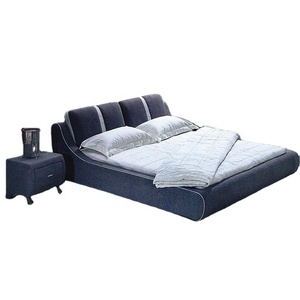 Nuovo Modello di <span class=keywords><strong>Letto</strong></span> in Tessuto Morbido con Design Moderno, Misura <span class=keywords><strong>Matrimoniale</strong></span>, Alta Qualità per Arredamento Camera da <span class=keywords><strong>Letto</strong></span> - Product Image 1