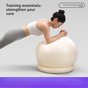 Pelotas <span class=keywords><strong>de</strong></span> <span class=keywords><strong>Yoga</strong></span> <span class=keywords><strong>de</strong></span> PVC Antideslizantes <span class=keywords><strong>de</strong></span> Color Beige y Negro Personalizadas <span class=keywords><strong>de</strong></span> 55 cm, 65 cm y 75 cm <span class=keywords><strong>para</strong></span> Mujeres <span class=keywords><strong>Embarazadas</strong></span>, Balle <span class=keywords><strong>De</strong></span> <span class=keywords><strong>Yoga</strong></span> - Product Image 2