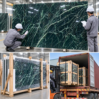 Marbre vert rêve PerfectStone, design naturel luxueux et imperméable, idéal pour les projets de construction intérieure d'hôtels