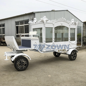 รถศพไฟฟ้าแบบขับเคลื่อนสี่ล้อ เงียบ สำหรับใช้ในพิธีศพ - Product Image 2