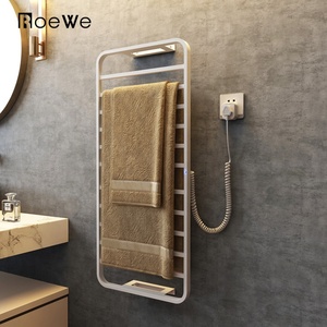 Barre chauffant électrique pour serviettes, en acier inoxydable, avec contrôle wifi, support mural d'hôtel - Product Image 4