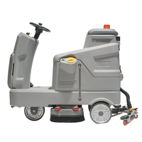 Nouvelle autolaveuse autoportée E+F FS 76 à batterie, brosse autotractée, réservoir de 28 gallons, 1750W, 24V, pour nettoyage dégraissant à l'eau froide