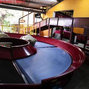 Hongsbelt Tafelmodel Kurvenbandtransportband 90 Graden Kurvenbandtransportband - Product Image 4