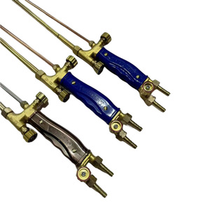 Poignée de torche de découpe G01-30 pour soudage au gaz oxygène, acétylène, propane, double interrupteur, plaqué cuivre - Product Image 1