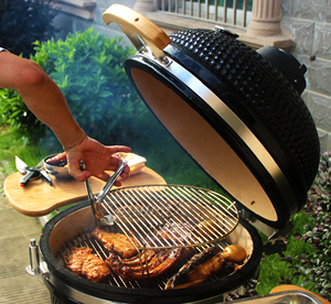 SEB KAMADO <span class=keywords><strong>Barbacoa</strong></span> Parrilla al aire libre Cocina <span class=keywords><strong>Barbacoa</strong></span> Parrilla de carbón Kamado <span class=keywords><strong>Grill</strong></span> 24 pulgadas - Product Image 4