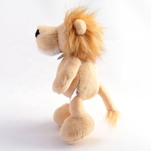 Jouet Lion Sauvage Réaliste Doux et Mignon Unisexe, Peluche en Coton Drôle, Animal en Peluche Rembourré, Cadeau Personnalisable ODM, Style Amoureux, Remplissage en Coton PP - Product Image 2