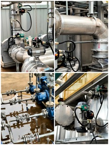 Régulateur de traitement des gaz d'échappement à double bride, pneumatique, en acier inoxydable 304 316, pour la ventilation - Product Image 5