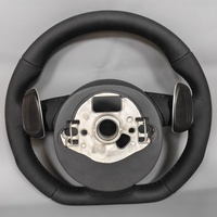 Volant en cuir noir personnalisé pour Audi TT A6 A6L A7 RS6 S6 C7 A4 A5 S4 B8 B8.5