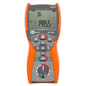 Medidor Multifuncional para Instalaciones Eléctricas Sonel MPI-506, Instrumentos de Medición MPI-506, Medidor Sonel Multifunción, Sonel Multi - Product Image 1