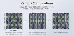 Waterproof P3.91 LED Display <b>Panel</b> Lightweight Stage Background <b>Screen</b> Easy Install for Live Show - Product Image 4