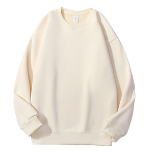 Felpa Oversize Personalizzata in Pile Silver Fox 400GSM Anti-Pilling con <span class=keywords><strong>Collo</strong></span> a Costine <span class=keywords><strong>per</strong></span> Uomo, Autunno Inverno - Product Image 2