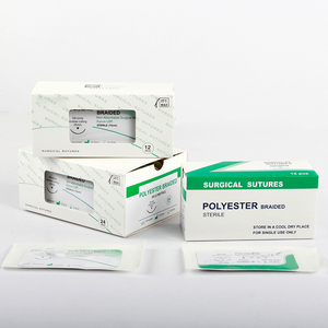 Suturas Quirúrgicas Absorbibles de Grado Médico PGA Vicryl <span class=keywords><strong>Catgut</strong></span> 910 45cm 75cm 90cm 100cm 3-0 2-0 1-0 para Clínica y Hospital - Product Image 1