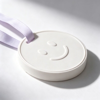 Diffuseur d'huiles essentielles en céramique moulée sur mesure, pierre aromatique suspendue, parfum d'ambiance, désodorisant pour la maison et la garde-robe
