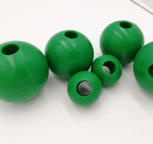 Sfera di gomma perforata su misura della sfera di gomma dello schermo <span class=keywords><strong>vibrante</strong></span> della palla di gomma perforata su misura - Product Image 1