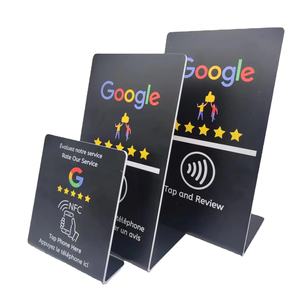 Tarjeta NFC GSC Google Review Stand 213 215 para Ins/Facebook/Yelp/Tripadvisor Restaurante - Product Image 1