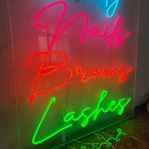 Enseigne au néon LED personnalisée, tatouage, piercing, enseigne au néon LED en silicone flexible <span class=keywords><strong>pour</strong></span> magasin - Product Image 3