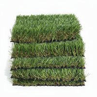 Gazon artificiel paysager, mini terrain de football, gazon synthétique, gazon artificiel pas cher de Chine pour jardin