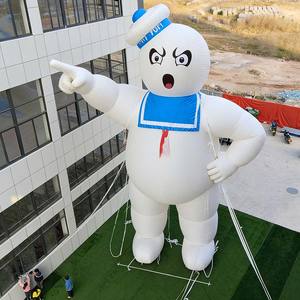 Inflable de Hombre Malvavisco de <span class=keywords><strong>los</strong></span> Cazafantasmas, Modelo Inflable de <span class=keywords><strong>los</strong></span> Cazafantasmas para Decoración de Eventos Publicitarios al Aire Libre - Product Image 1