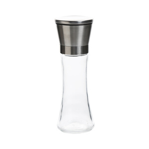 Moulin à sel et à poivre en <span class=keywords><strong>cristal</strong></span>, moulin en verre, shaker à sel et à poivre en céramique personnalisé - Product Image 1