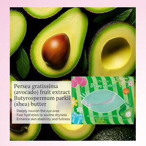 KORMESIC Venta al por mayor, personalizado, 7.5g, Parche de mascarilla para ojos de colágeno con naranja, aguacate, cereza y arándano, de hidrogel hidratante en lámina para festivales - Product Image 2