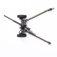 RocHobby Willys Jeepss 1/6 1941 MB Scaler Anti-tank Gun/ Trailer/ Machine Gun/ Canvas Top Military Car Vehicle Models Craler