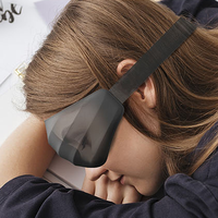 Masque de sommeil 3D respirant occultant pour les yeux Option de lifting du visage à main souple pour les cernes pour dormir dans le dos