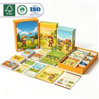 Production de jeux de cartes stratégiques pour enfants |   Jeu de société professionnel pour enfants avec accessoires complets