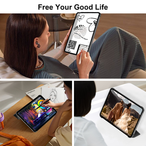 Funda de Cuero PU Tri-Plegable Magnética Delgada para <span class=keywords><strong>Realme</strong></span> Pad 10.4 Pulgadas <span class=keywords><strong>2021</strong></span>, Venta al Por Mayor de Fábrica - Product Image 3