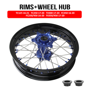 Ensemble de roues arrière de moto, jante 2.15'', moyeu en aluminium CNC, pour <span class=keywords><strong>KTM</strong></span> EXC SXF <span class=keywords><strong>125</strong></span> 250 450 7050, ensemble de roues complet, mise à niveau 2024-2026 - Product Image 5