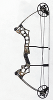 Caractéristiques réglables de chasse à l'arc à poulies en aluminium professionnel durable Pratique de tir à l'arc à poulies adulte de haute qualité