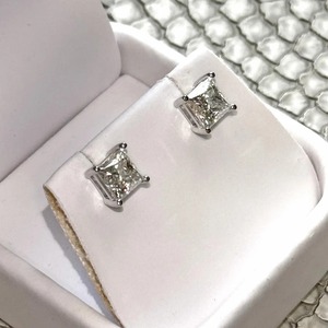 Top Selling Moissanite <b>Stud</b> <b>Earrings</b> in 925 Sterling <b>Silver</b> for Boutique Jewelry Services Available At Affordable Price - Product Image 2