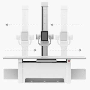 Équipement de radiologie médicale à rayons X numérique Iray Système DR de radiographie à haute fréquence Machine à rayons X 630ma - Product Image 5