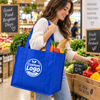 Sac fourre-tout réutilisable en non-tissé pour femme, personnalisé avec logo, écologique, avec bandoulière, pour usage quotidien – Vente en gros