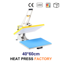 Presse à chaud magnétique professionnelle robuste 40x60cm à ouverture automatique pour sublimation de T-shirts – Outil de vente en gros