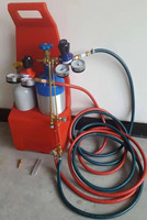 Kit professionnel de torche de découpe pour soudage à l'oxygène, acétylène et Oxy avec réservoir