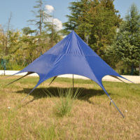 Bâche de camping 10x10 pieds, hamac imperméable à l'eau, parasol de plage, bâche extérieure durable pour auvent tous temps