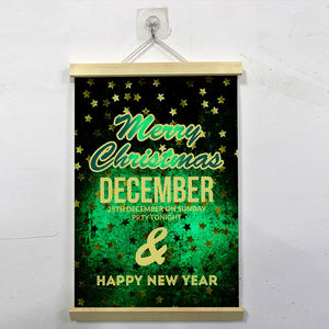 Art mural suspendu personnalisé, <span class=keywords><strong>photo</strong></span> personnalisée, texte, toile en bois, affiche, résistant aux UV, imperméable, <span class=keywords><strong>d</strong></span>écoration de pièce pour salon - Product Image 2