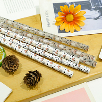 Pailles en plastique réutilisables pour Halloween, 30 et 40 oz, 10 mm, écologiques, en forme de champignon, accessoires de fête, vente en gros