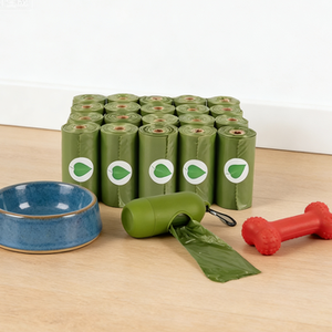 Sacchetti Biodegradabili per Rifiuti di Animali Domestici, Sacchetti in Plastica Rinforzata per <span class=keywords><strong>Cani</strong></span> Grandi e Piccoli, <span class=keywords><strong>Lettiera</strong></span> per Gatti - Product Image 5