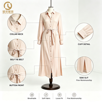 Berühmte Marken kleidung Kostenlose Probe Hochwertige Damen bekleidungs hersteller Custom Wholesale Ladies Maxi Casual Dress Factory