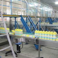 Ligne de production de détergent liquide avec réacteur discontinu pour les formules de lessive et de lavage de la vaisselle avec approbation CE