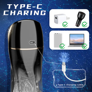 Macchine da uomo giocattoli sessuali per adulti vibrazione tazza di masturbazione dispositivi aereo tipo coppa del sesso scatola giocattolo per uso maschile - Product Image 4