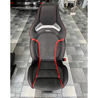 Asiento Deportivo GZYLC Compatible con Mercedes Benz A45AMG/A45s/AMG, Versión con Rieles, para CLA35AMG CLA45AMG