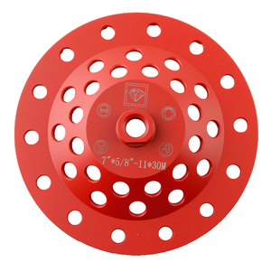 Meule diamantée à coupe diamantée de 7 pouces avec filetage M14, outils de meulage du béton, tampon de polissage, plaque de meulage diamantée - Product Image 5