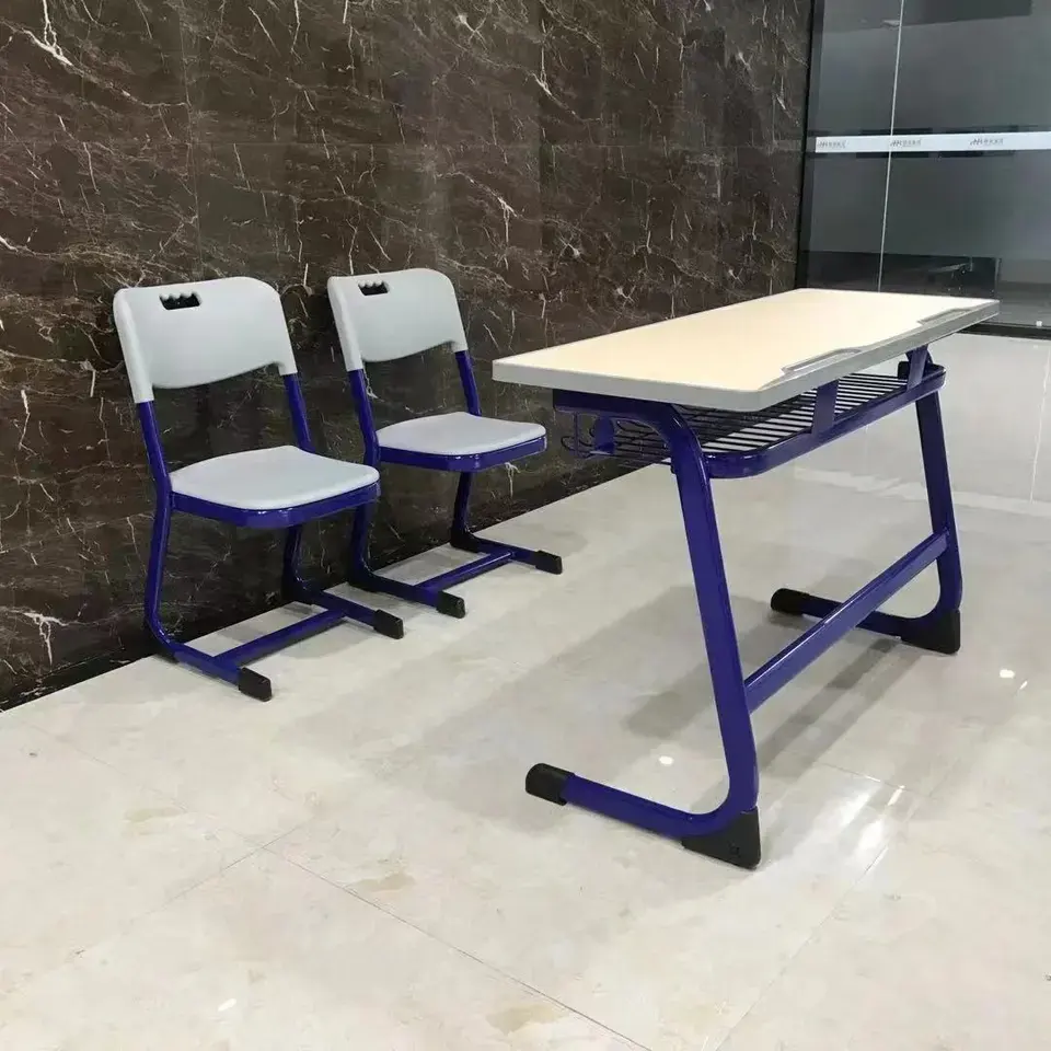 JUOU Möbel Schul möbel Einsitzer Schule Schreibtisch und Stuhl Bank Metall Sets Verpackung Farbe Material Herkunft Typ GUA ISO
