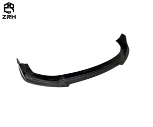 Alerón de parachoques delantero de fibra de carbono Real para <span class=keywords><strong>Audi</strong></span> <span class=keywords><strong>A7</strong></span> <span class=keywords><strong>S</strong></span> <span class=keywords><strong>Line</strong></span> S7 2019 + labio delantero de pieza de automóvil - Product Image 3